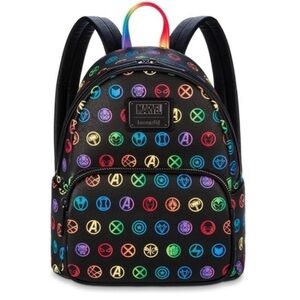Loungefly Disney Parks Marvel Pride Collection Mini Backpack